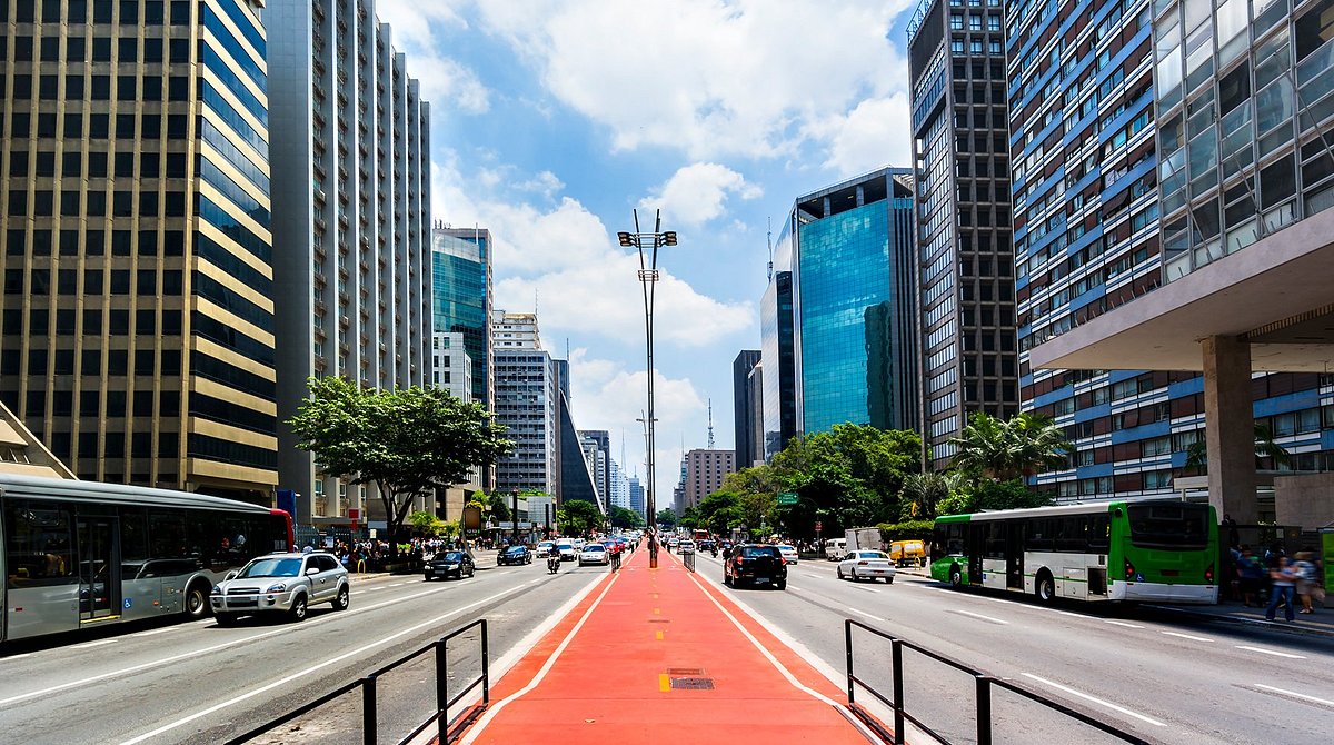 Imagem da cidade de São Paulo, com prédios